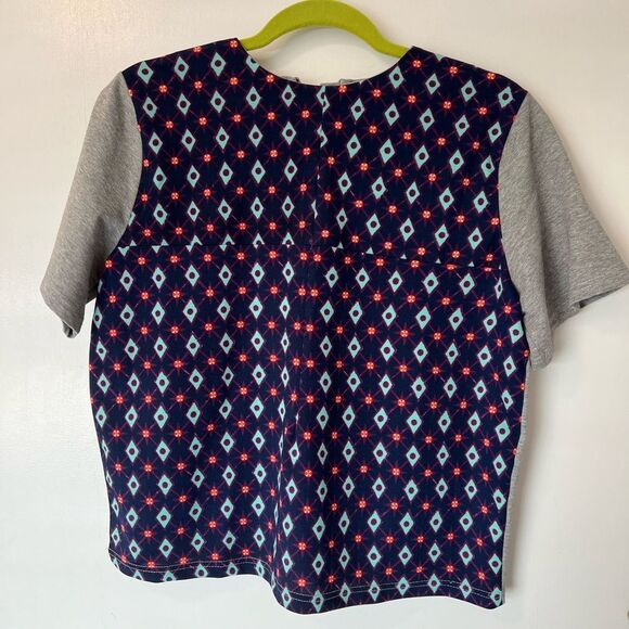 Tops - NU New York Boxy Pattered Top